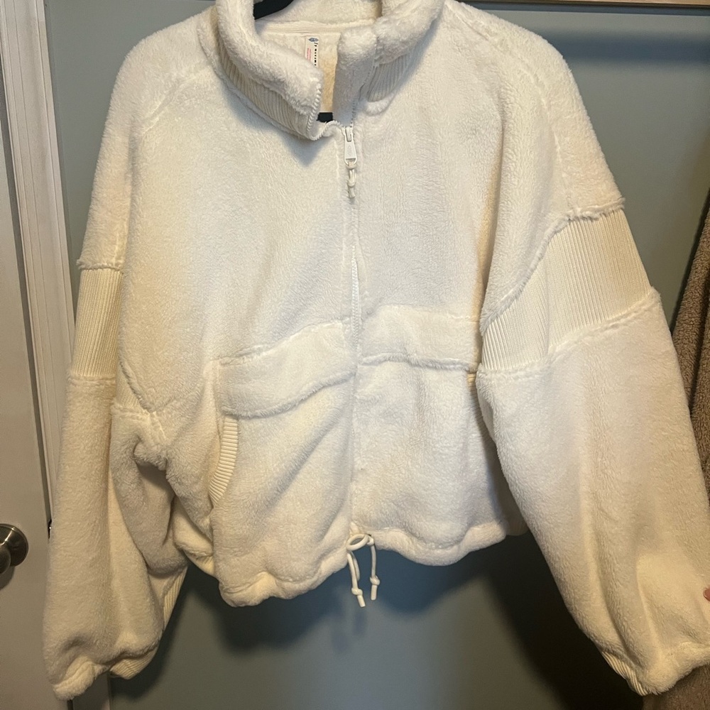 Cozy White Fur Jacket
